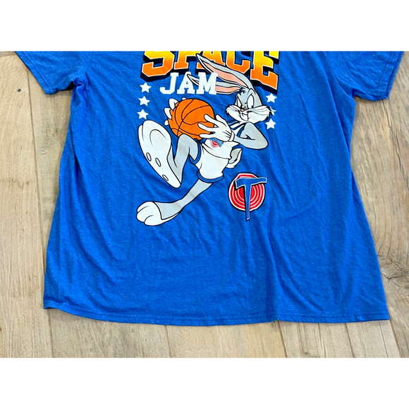 SPACE JAM with Bugs Bunny Size XXL 2XL - Picture 2 of 6